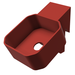 French Cleat Insert Bin Holder