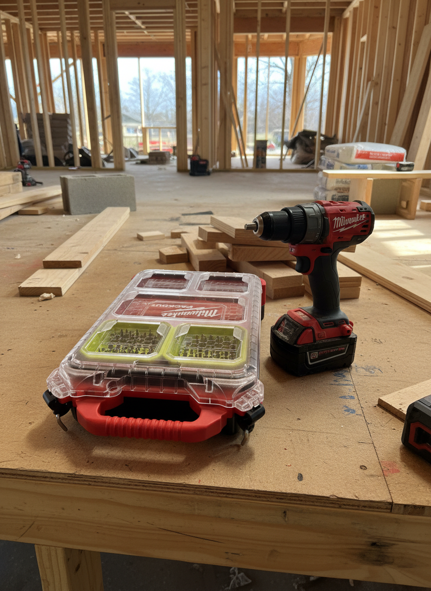 Milwaukee Packout Low-Profile Drill Bit Insert